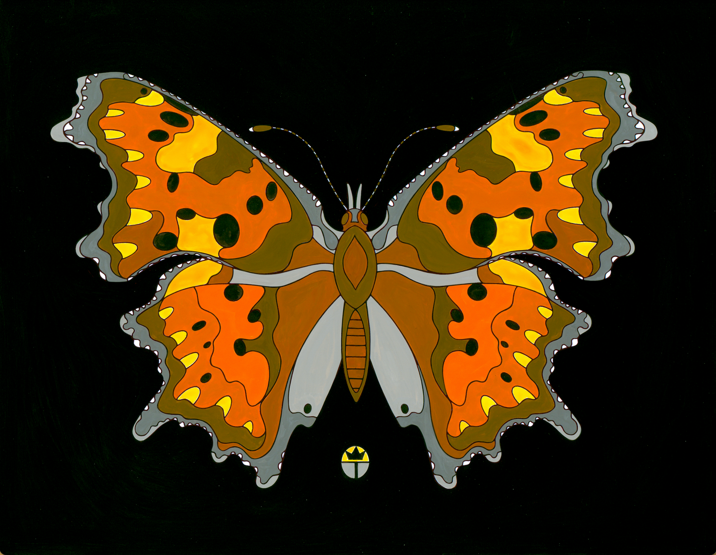 Hoary Comma