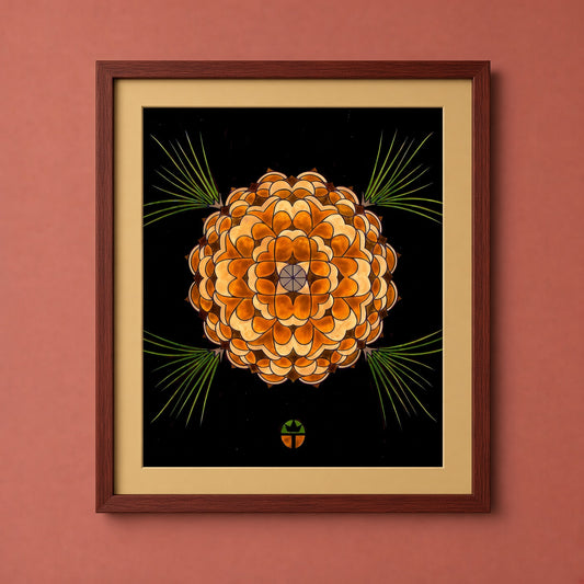 Ponderosa Pine Cone (Sold)