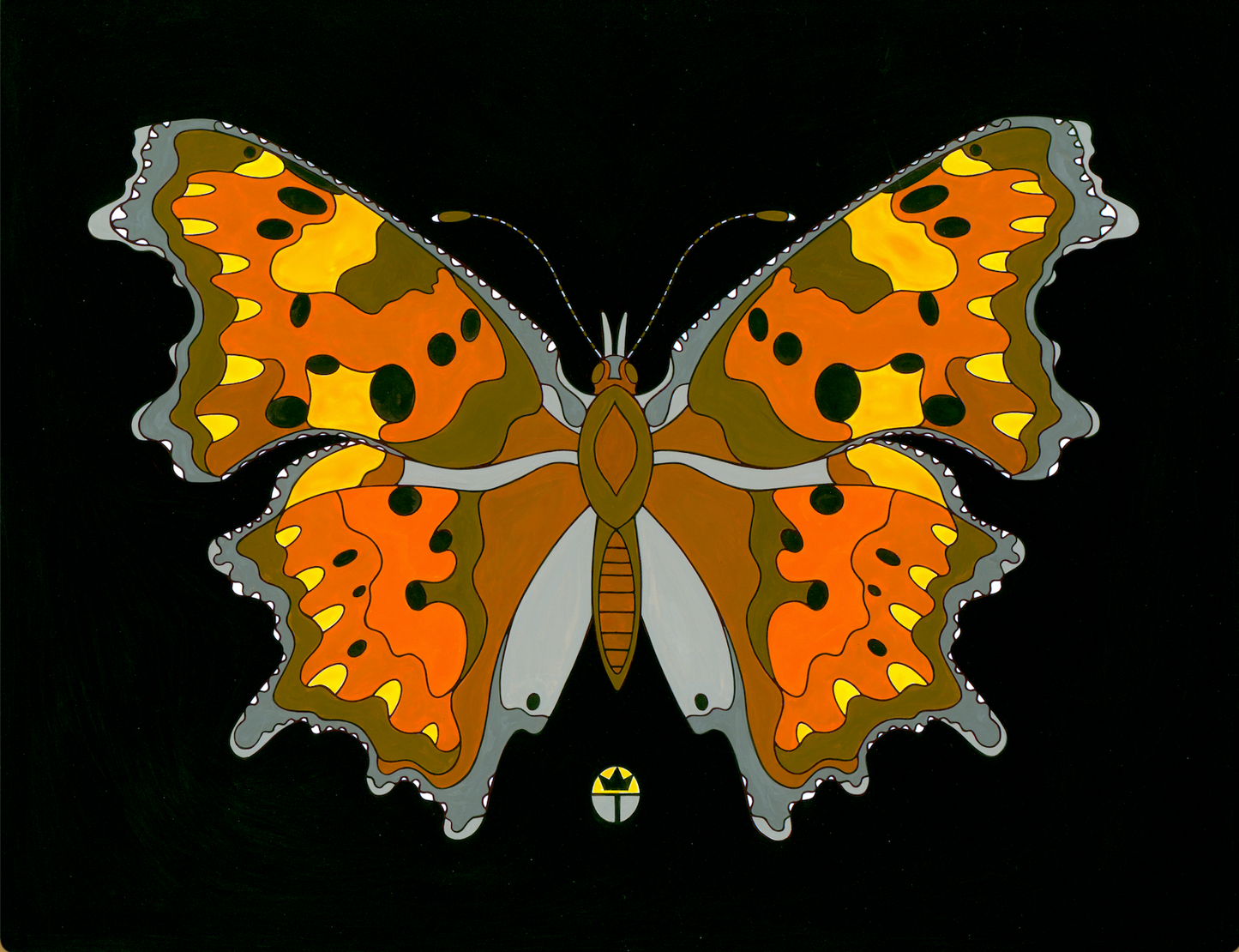 Hoary Comma