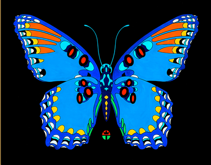 Red Spotted Blue
