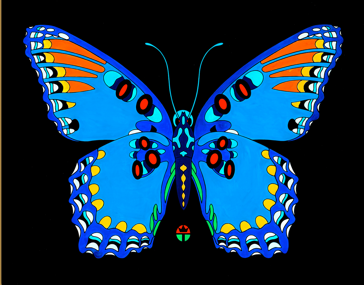 Red Spotted Blue