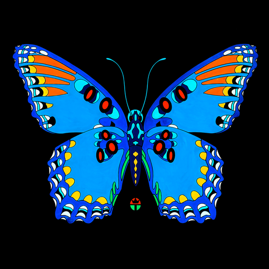 Red Spotted Blue