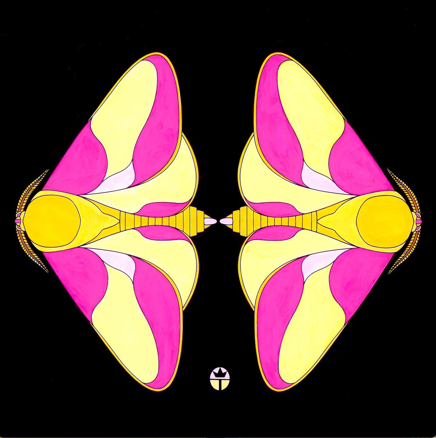 Rosy Maple Moth