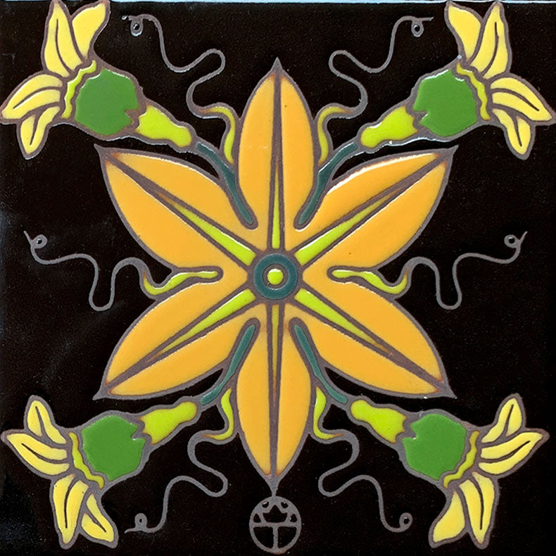 Finger Leaf Gourd Tile