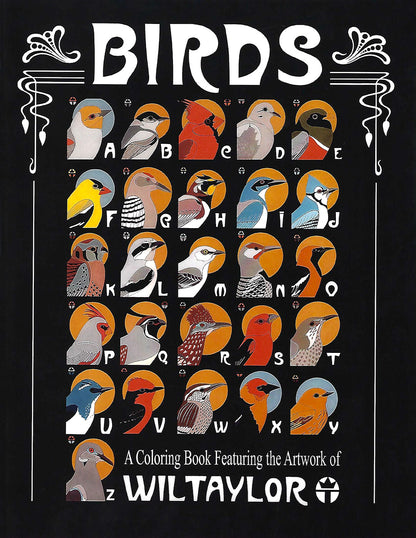 Birds Coloring Book