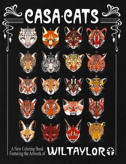Cats Coloring Book