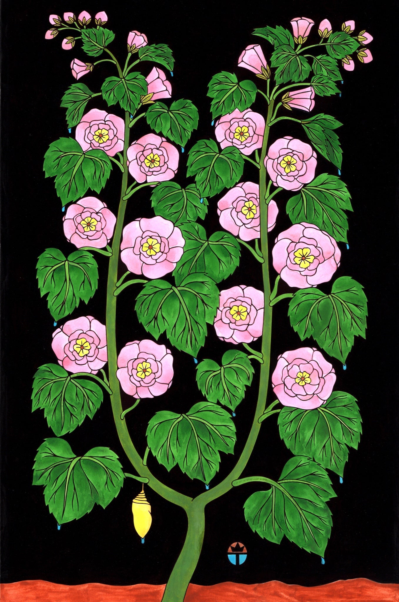Land of Enchantment [Hollyhock]