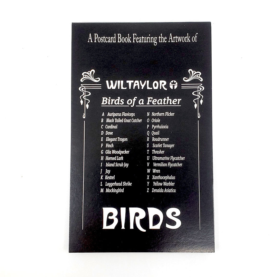 Birds of a Feather Postcard Booklet