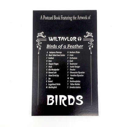 Birds of a Feather Postcard Booklet