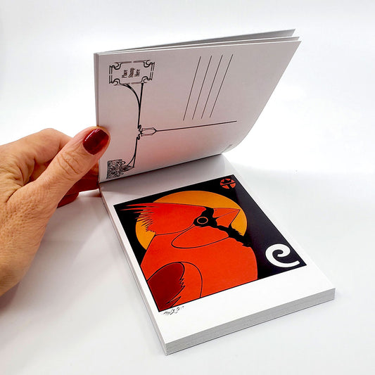 Birds of a Feather Postcard Booklet