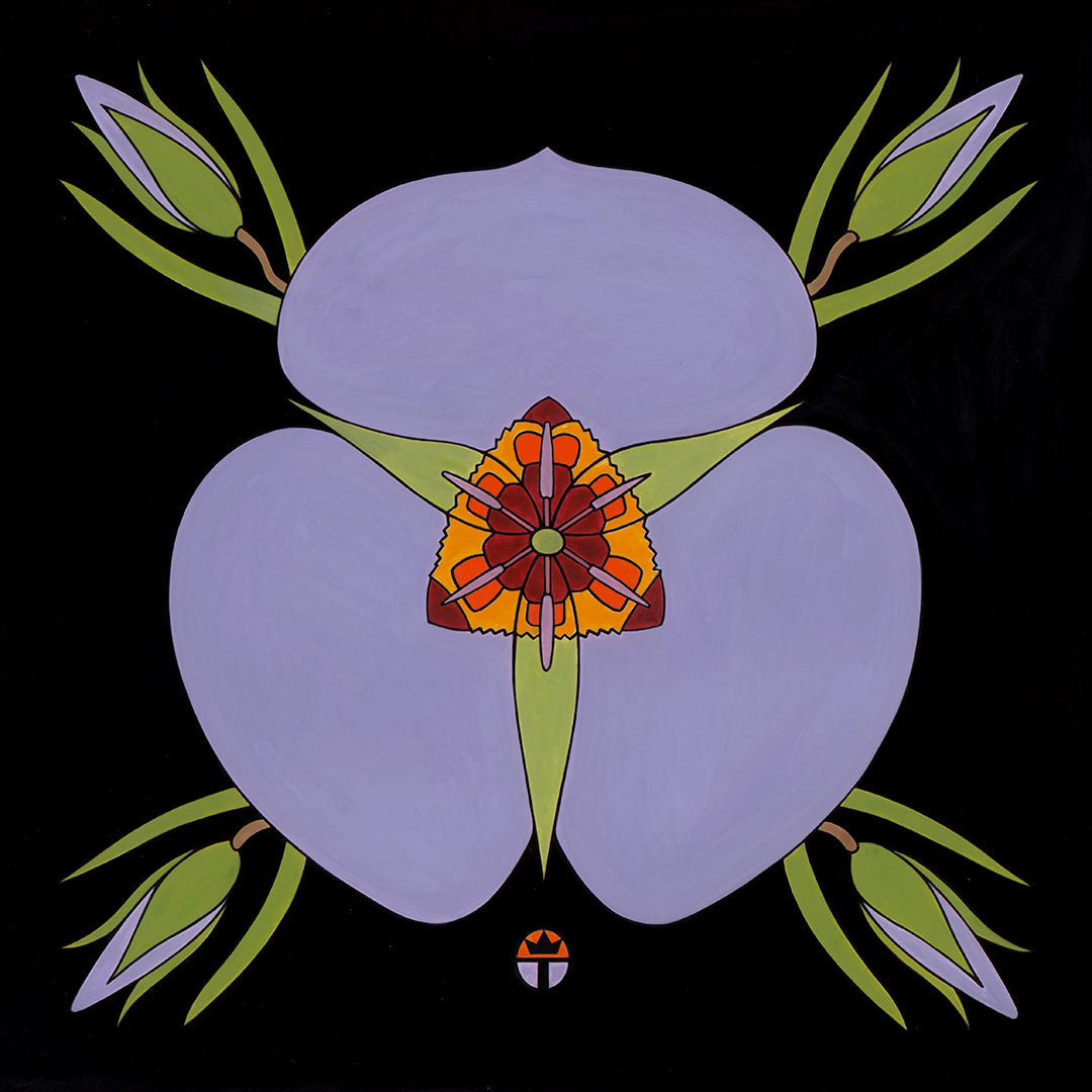 Winding Mariposa Lily